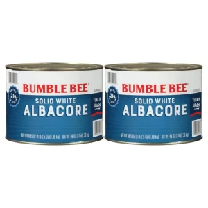 Bumble Bee Solid White Albacore Tuna in Water, 66.5 oz can (2 pack)