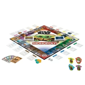 Monopoly: Star Wars The Child Edition Family Party Board Game for Kids and Adults