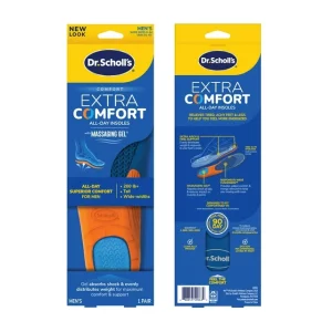 Dr. Scholl’s® Comfort All-Day Insoles with Gel®, 1 Pair, Trim to Fit Inserts, Mens Shoe Sizes 8-14