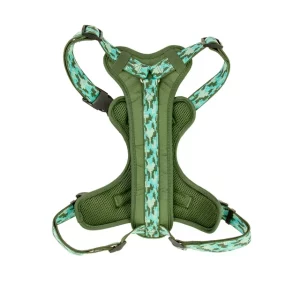 Vibrant Life Olive Digi Camo Dog Harness, Size Xlarge