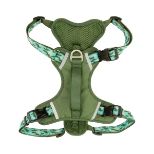 Vibrant Life Olive Digi Camo Dog Harness, Size Xlarge