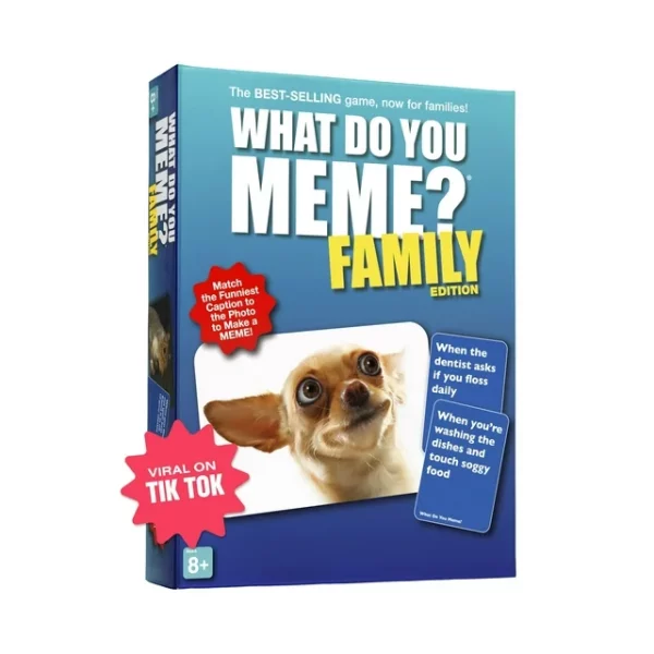 What Do You Meme? Family Edition - The Hilarious Family Card Game for Meme Lovers