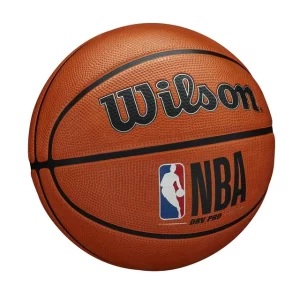 Wilson NBA DRV Pro Outdoor Basketball, Brown, 29.5 in.