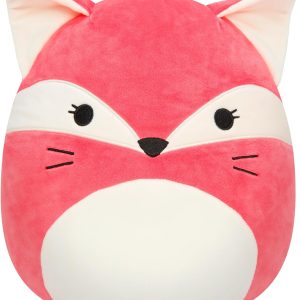 Squishmallows Original 14-Inch Fifi Coral Red Fox – Large Ultrasoft Official Jazwares Plush